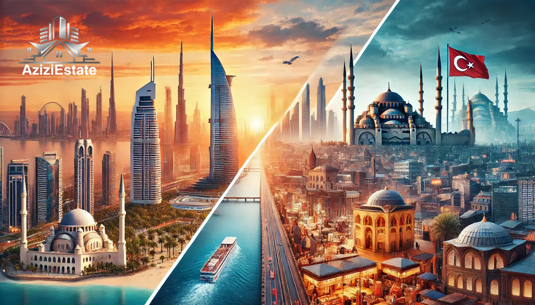 خرید ملک در دبی بهتر است یا ترکیه؟