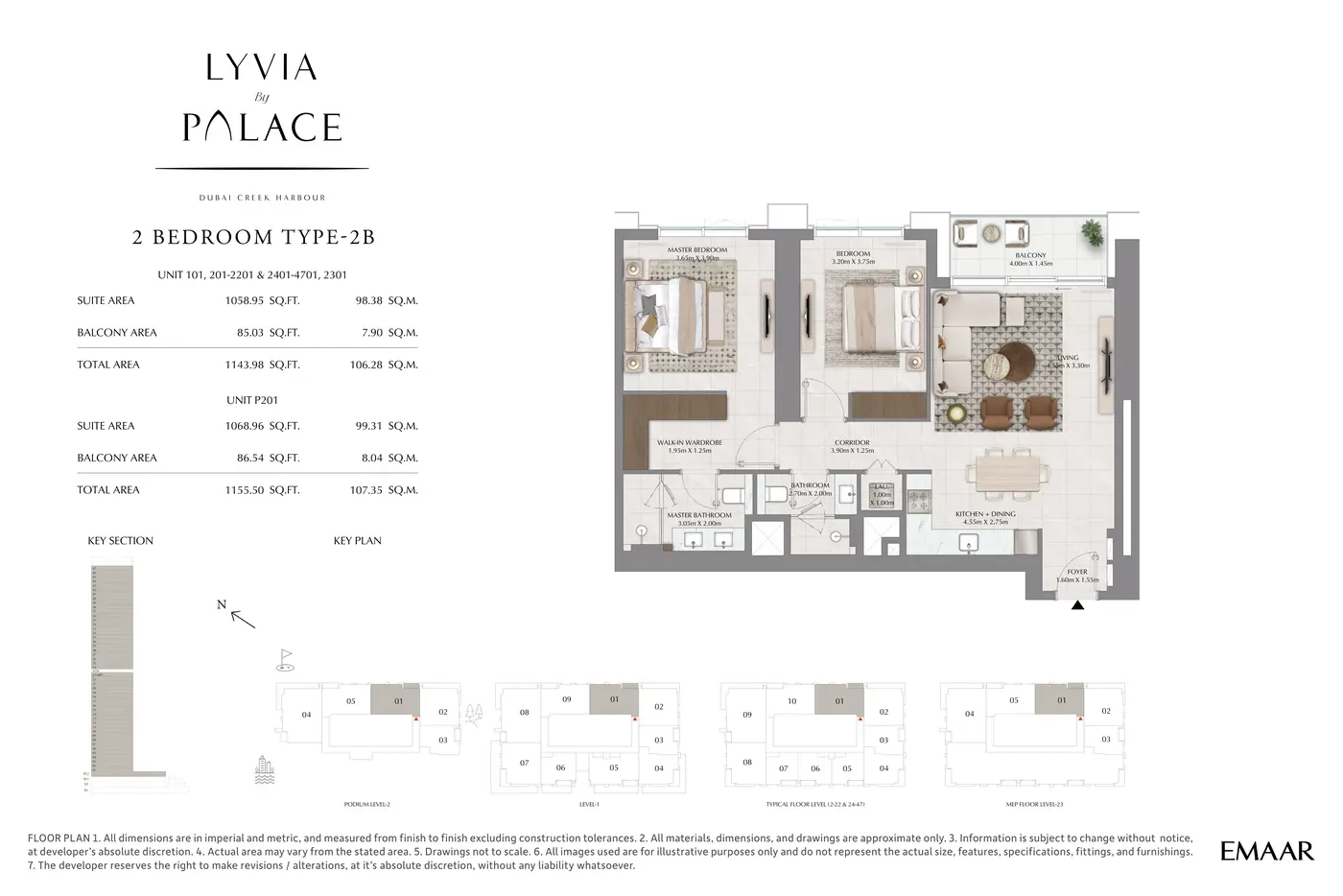 پروژه لیویا بای پالاس (Lyvia by Palace) 11 2-bedroom-type-2b