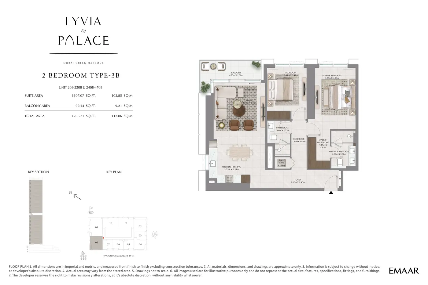 پروژه لیویا بای پالاس (Lyvia by Palace) 13 2-bedroom-type-3b