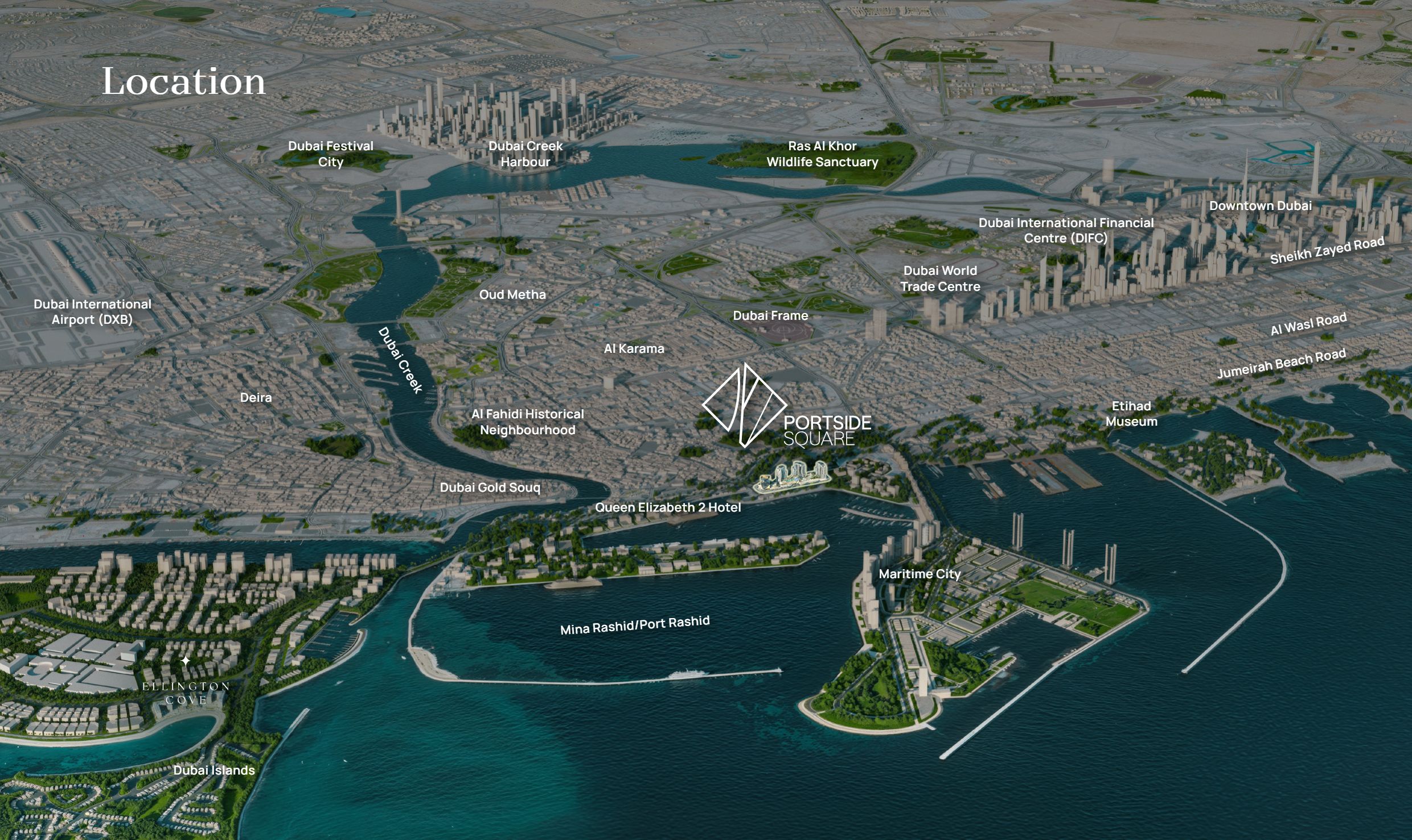 معرفی پروژه پورت‌ ساید اسکوئر (Portside Square)