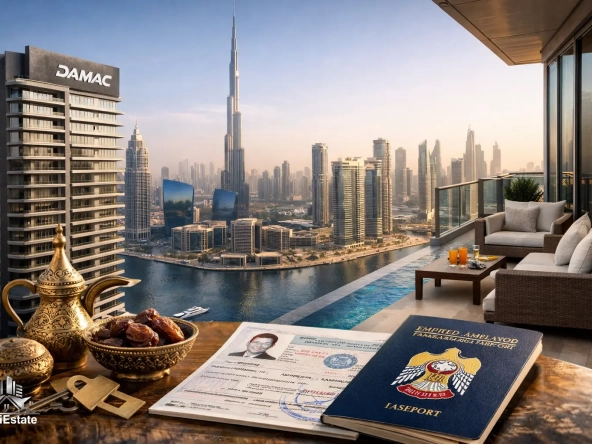 اقامت دبی با خرید ملک داماک